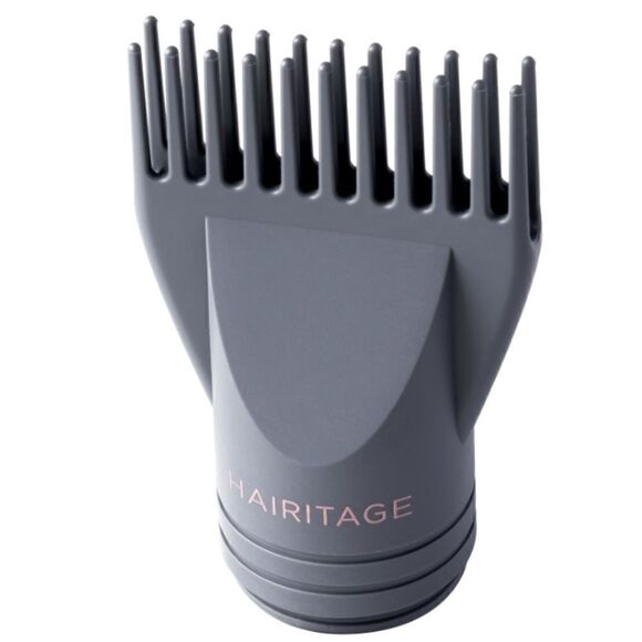 Hairitage Stretch It Out Hair Comb/Tan Raffia Headband & White Scrunchie. NWT - Picture 2 of 14